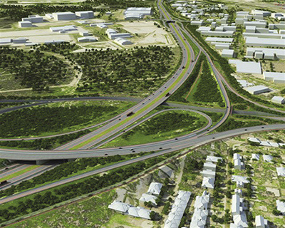 Tonkin Highway and Leach Highway