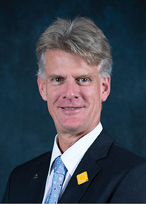 Portrait of Iain Cameron, Executive Director, Office of Road Safety