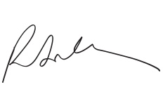 Richard Sellers signature