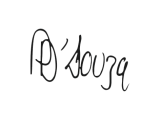 Signature of Philip DSouza