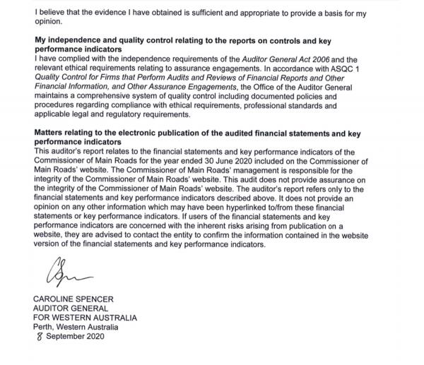 auditor generals report 4